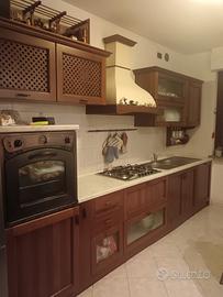 Cucina in "arte povera" 