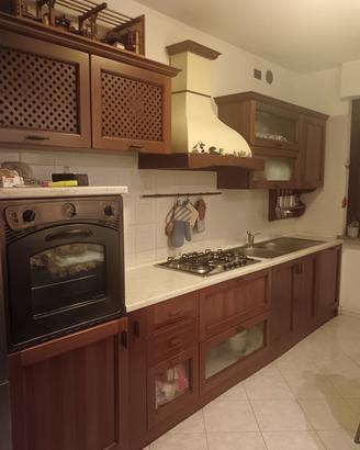 Cucina in "arte povera" 