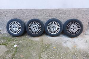 cerchi grande punto 15" in ferro 4x100 SOLO CERCHI