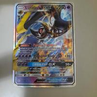 Carta pokemon Lunala gx in inglese