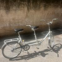 Bicicletta 2 posti anni 70