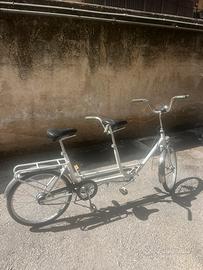 Bicicletta 2 posti anni 70