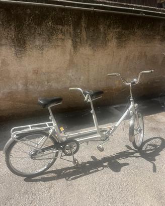 Bicicletta 2 posti anni 70