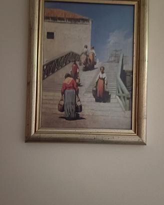 Quadro in stile Realistico con cornice