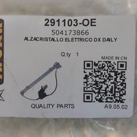 ALZACRISTALLO ANTERIORE DX ELETTRICO IVECO DAILY