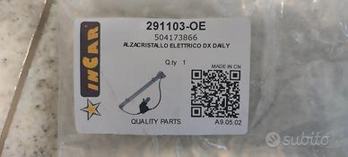 ALZACRISTALLO ANTERIORE DX ELETTRICO IVECO DAILY