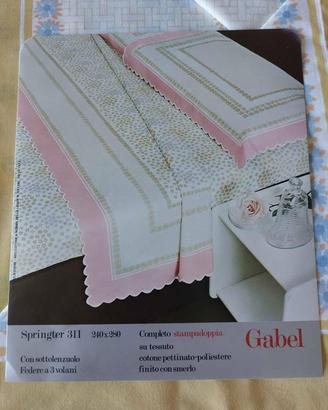 Completo letto matrimoniale Gabel