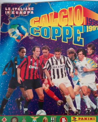 album figurine calcio coppe 96/97