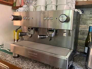 Macchina caffè due gruppi per cialde