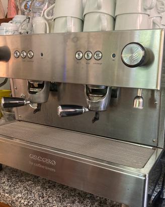 Macchina caffè due gruppi per cialde