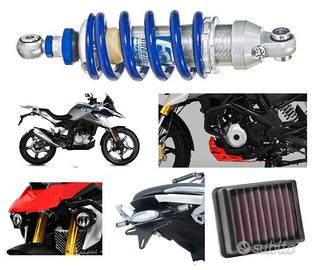Bmw G 310 Gs R scarico puntale ammortizzatore leve
