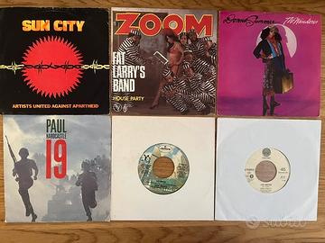 Loto 45i originali d'epoca Funk, Soul, Disco, Pop