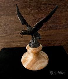 Portaorologio da taschino antico aquila 1800s