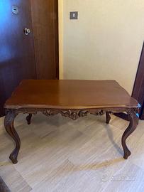 tavolino basso legno