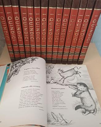 Enciclopedia "I Quindici" Completa (Volumi 1-15) -
