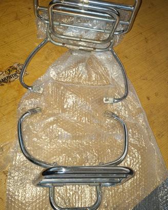 Portapacchi e Maniglioni cromati originali Vespa