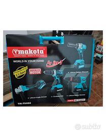 Set Attrezzi A Batteria  4 PEZZI Trapano, martello