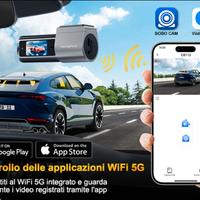 Dash cam 4k doppia - nuova