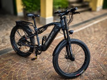 Fat bike bici elettrica con manopola acceleratore