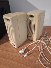 Altoparlanti stereo modello vintage