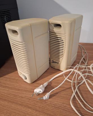Altoparlanti stereo modello vintage