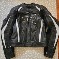 tuta divisibile pelle moto