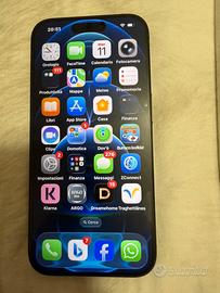 IPHONE 15 Pro 128GB nero ancora in garanzia