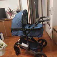 culla e passeggino trio