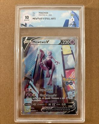 Pokémon Mewtwo V 072/078 Pokémon Go - GRAAD 10