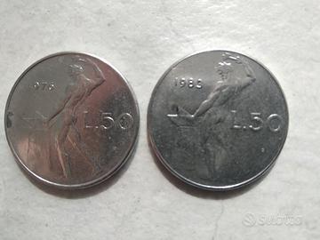 Monete 50 lire
