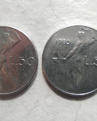 Monete 50 lire