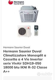 climatizzatore hermann Saunier Duval a cassetta