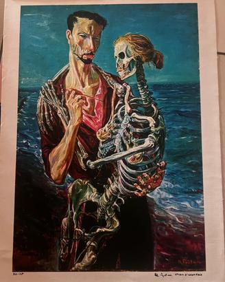 Quadro, arte, Nik Spatari