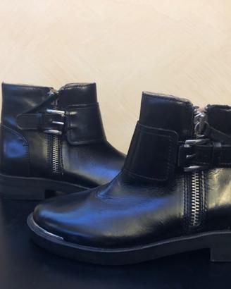 Stivaletti Zara vera pelle (nuovi)