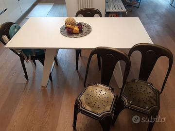 4 Sedie metallo  Cargo Milano