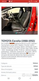 TOYOTA Corolla (1988-1992) - 2019