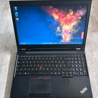 Notebook Pc Workstation Lenovo i7 32gb 512 ssd