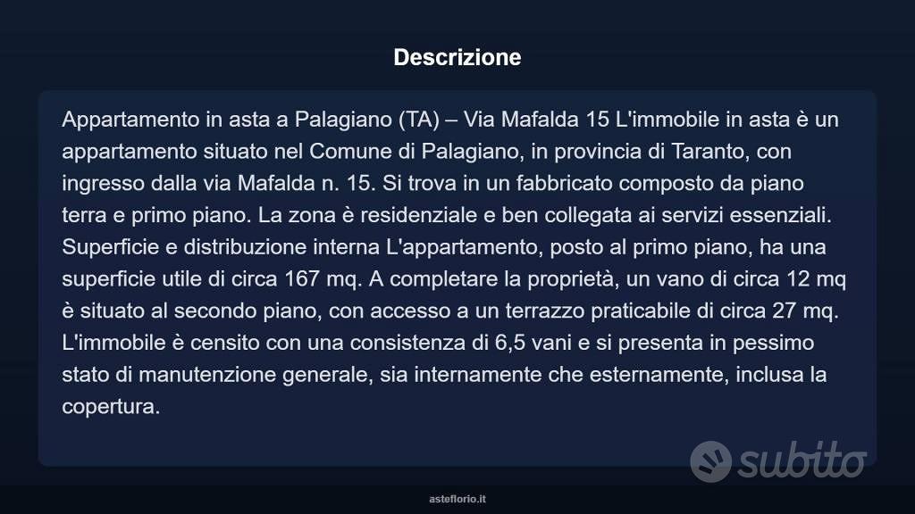 Appartamento – Palagiano, Taranto - Vista 3