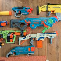 Collezione Nerf varie misure+ maschera