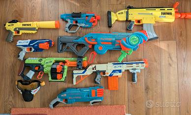 Collezione Nerf varie misure+ maschera
