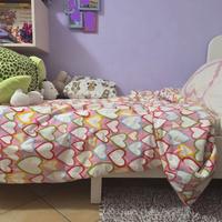 Letto allungabile Ikea con materasso