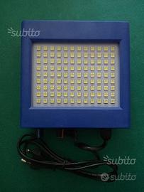 Lampada strobo stroboscopica a led con microfono