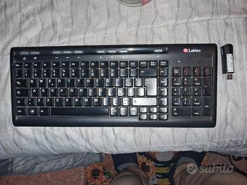 keyboard wireless labtec ben tenuta. funzionante 