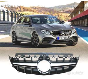 GRIGLIA MERCEDES CLASSE E W213 16-19 E63 AMG NERO 