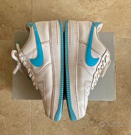 Nike Air Force 1 Bianche Azzurre