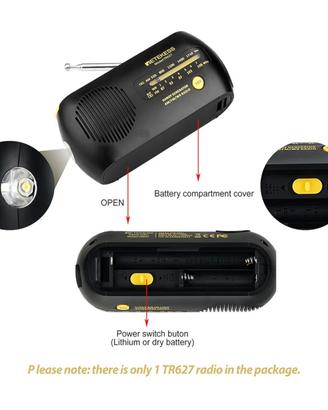 Radio portatile di emergenza RetekeesTR627