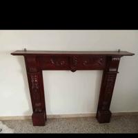 cornice per caminetto