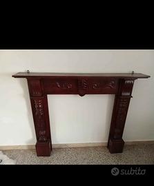 cornice per caminetto