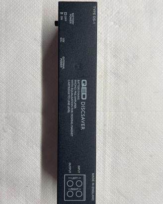 QED Discsaver DS-1 – Preamplificatore Phono MM