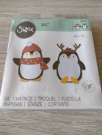 Fustella Sizzix Bigz Amici Pinguini